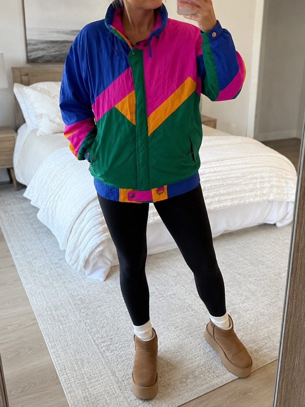 Vintage Andy Johns wind breaker padded
